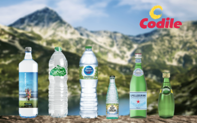 Gran catálogo de aguas minerales y con gas